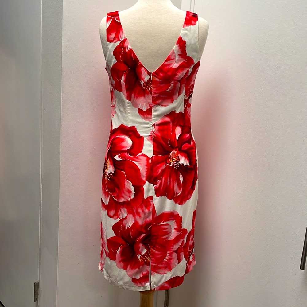 MICA FLORAL SLEEVELESS DRESS - Picture 3 of 11